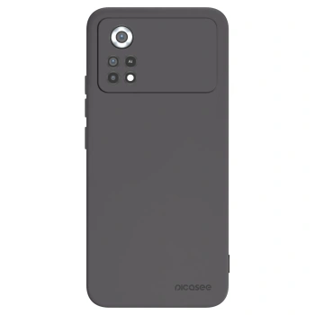Picasee crna silikonska maskica za Xiaomi Poco X4 Pro 5G - Clear