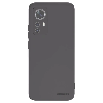 Picasee crna silikonska maskica za Xiaomi 12 - Clear