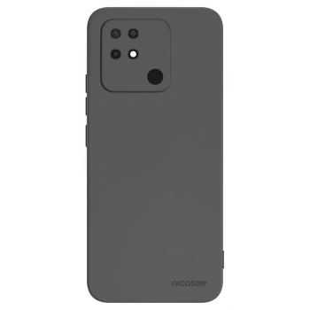 Picasee crna silikonska maskica za Xiaomi Redmi 10C - Clear