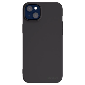 Picasee crna silikonska maskica za Apple iPhone 14 Plus - Clear