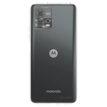 Picasee silikonska prozirna maskica za Motorola Moto G72 - Clear