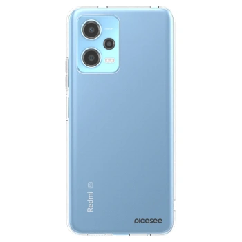 Picasee silikonska prozirna maskica za Xiaomi Redmi Note 12 5G - Clear