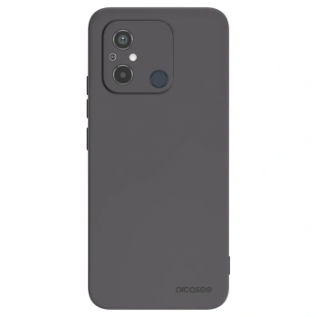 Picasee crna silikonska maskica za Xiaomi Redmi 12C - Clear
