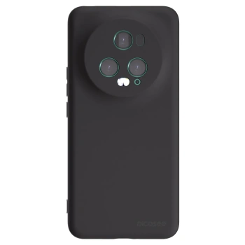 Picasee crna silikonska maskica za Honor Magic5 Pro - Clear