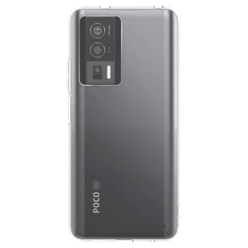 Picasee silikonska prozirna maskica za Xiaomi Poco F5 Pro 5G - Clear