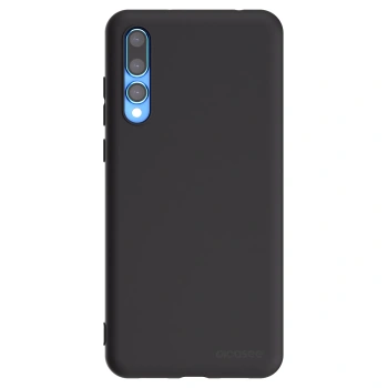 Picasee crna silikonska maskica za Huawei P20 Pro - Clear