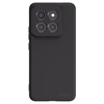 Picasee crna silikonska maskica za Xiaomi 14 Pro - Clear