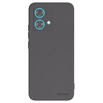 Picasee crna silikonska maskica za Motorola Edge 40 Neo - Clear