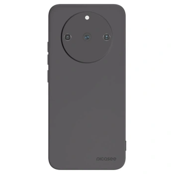 Picasee crna silikonska maskica za Realme 11 Pro+ - Clear