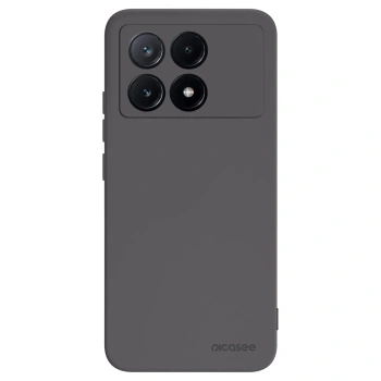 Picasee crna silikonska maskica za Xiaomi Poco X6 Pro - Clear