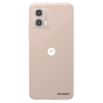 Picasee silikonska prozirna maskica za Motorola Moto G53 5G - Clear