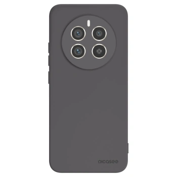 Picasee crna silikonska maskica za Realme 12 Pro 5G - Clear