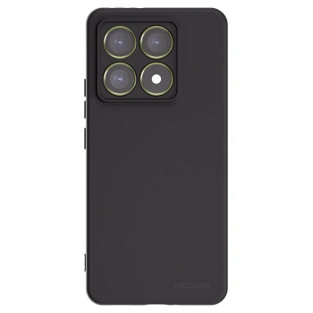 Picasee crna silikonska maskica za Xiaomi 14T - Clear