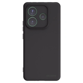 Picasee crna silikonska maskica za Xiaomi Redmi Note 14 5G - Clear