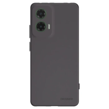 Picasee crna silikonska maskica za Motorola Moto G35 5G - Clear