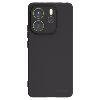 Picasee crna silikonska maskica za Xiaomi Redmi Note 14 4G - Clear