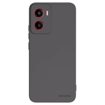 Picasee crna silikonska maskica za Motorola Moto G05 - Clear