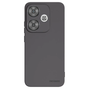 Picasee crna silikonska maskica za Xiaomi Poco F6 - Clear