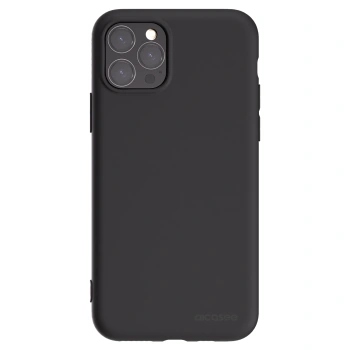 Picasee crna silikonska maskica za Apple iPhone 11 Pro - Clear