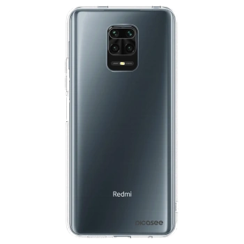 Picasee silikonska prozirna maskica za Xiaomi Redmi Note 9 Pro - Clear
