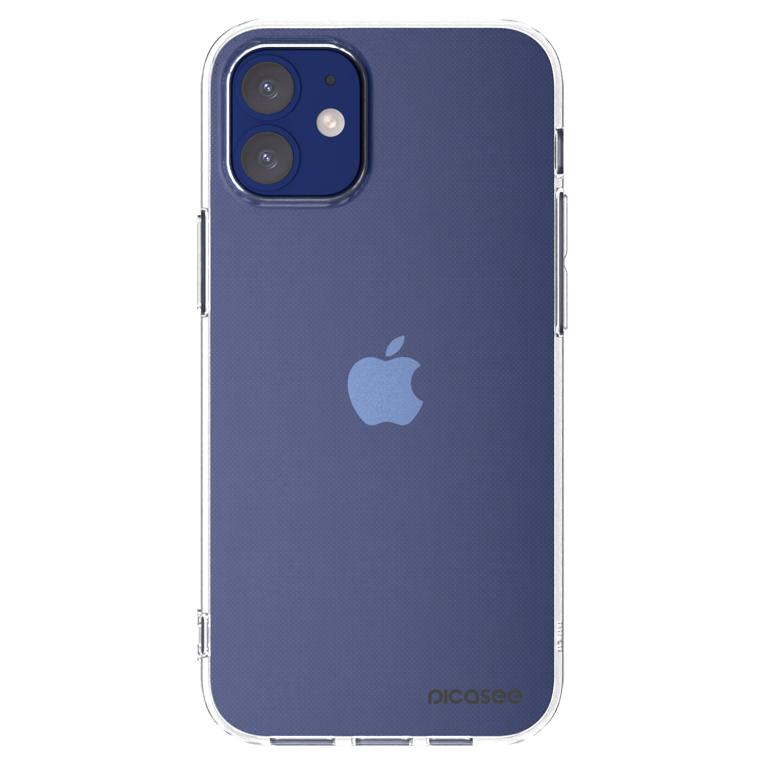 Picasee silikonska prozirna maskica za Apple iPhone 12 mini - Clear