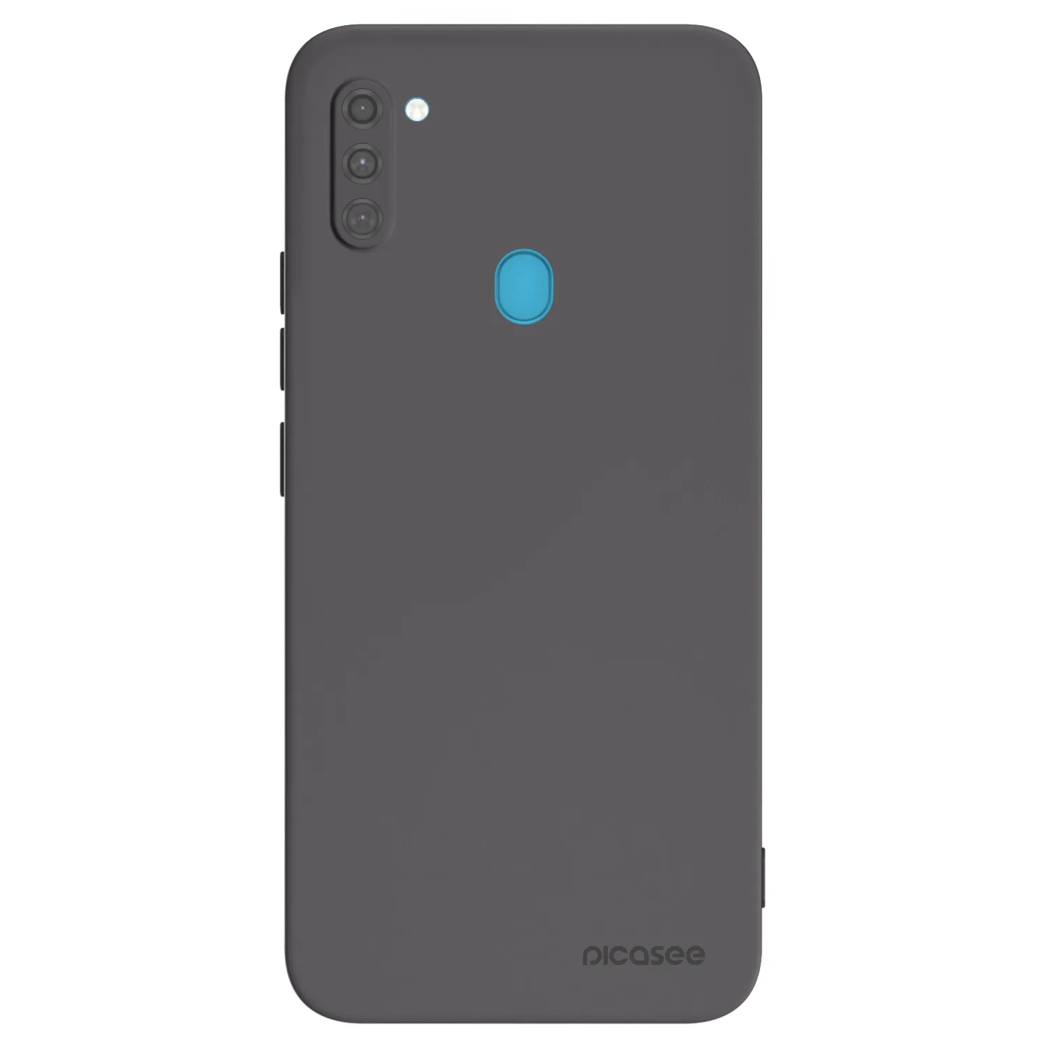 Picasee crna silikonska maskica za Samsung Galaxy M11 - Clear