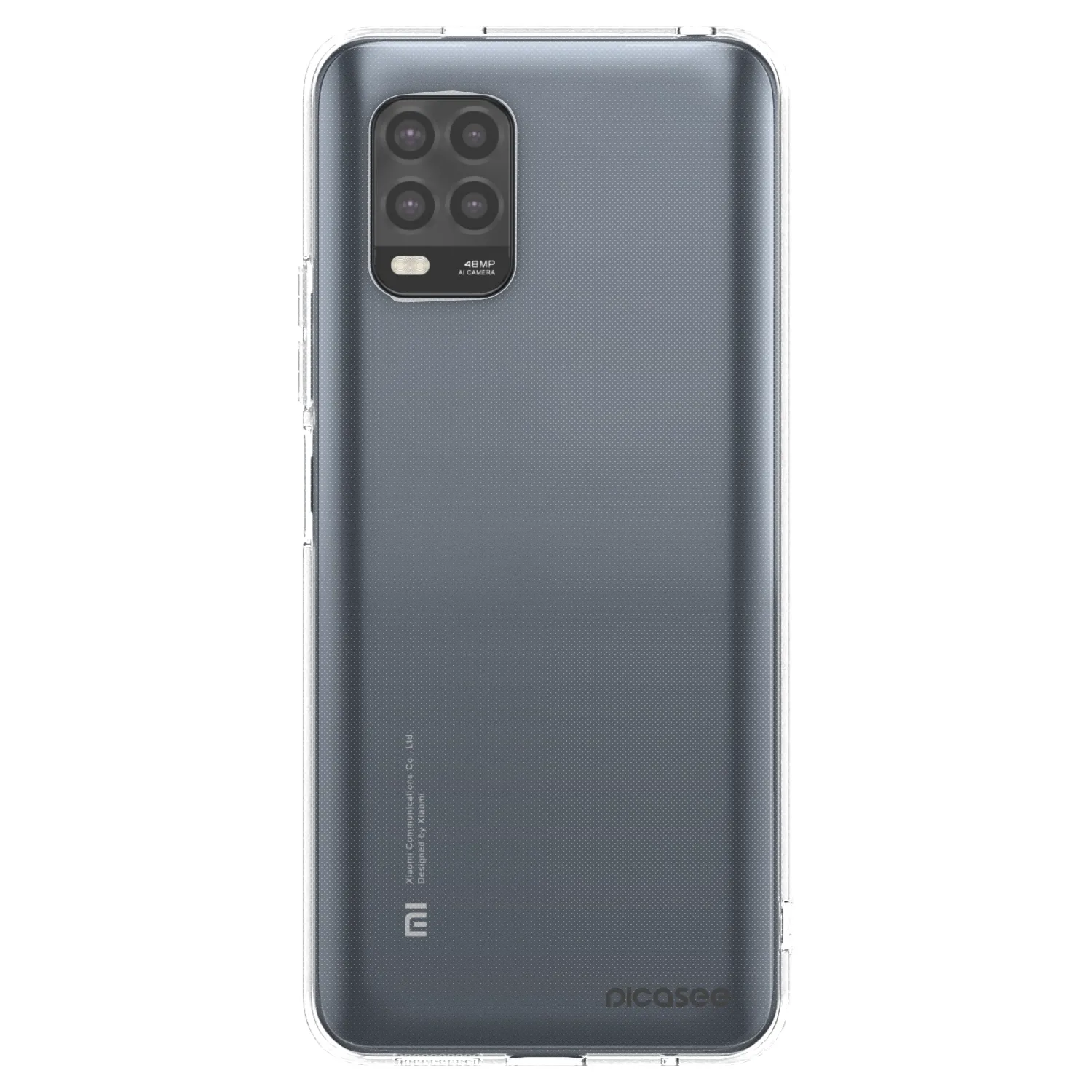 Picasee silikonska prozirna maskica za Xiaomi Mi 10 Lite - Clear