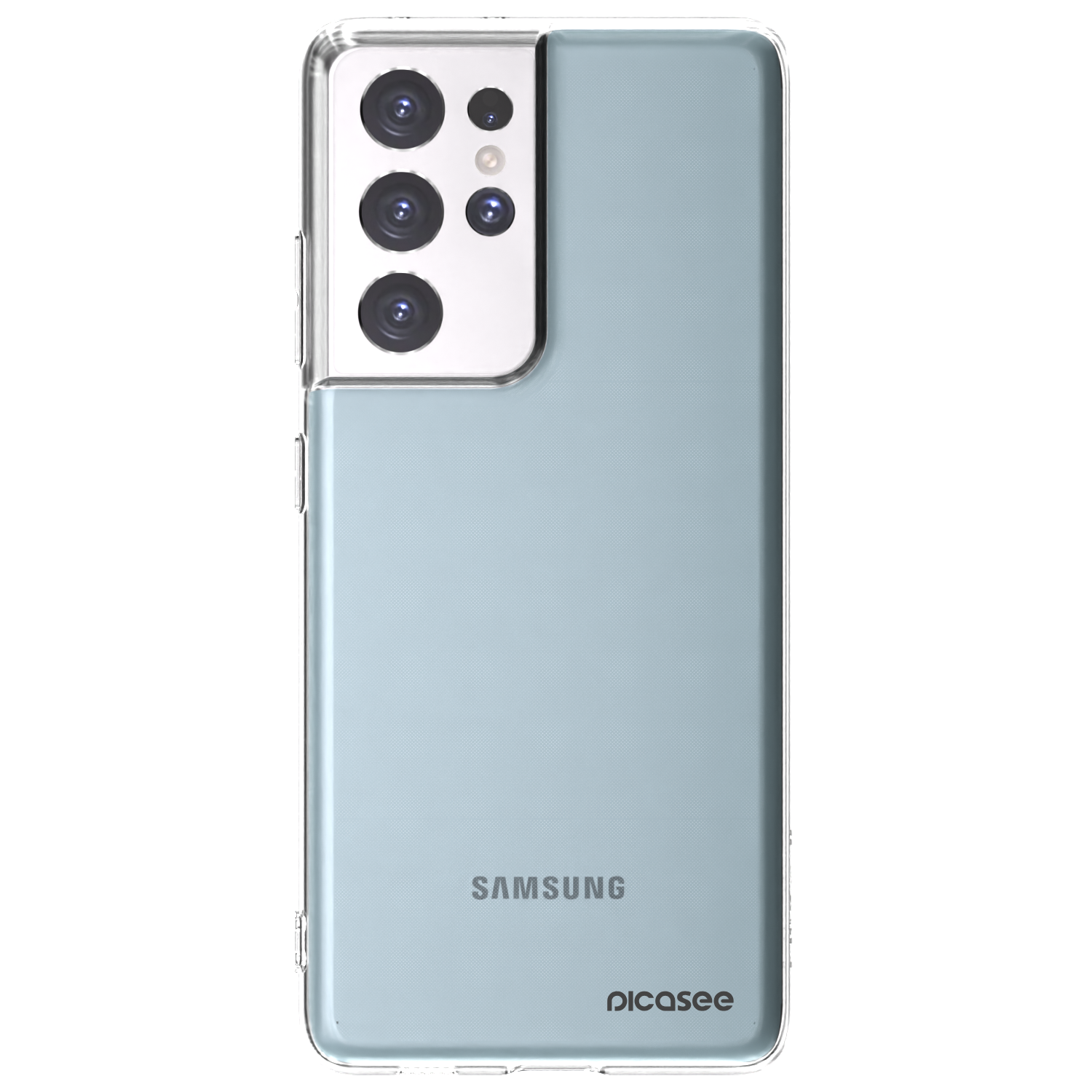 Picasee silikonska prozirna maskica za Samsung Galaxy S21 Ultra 5G G998B - Clear