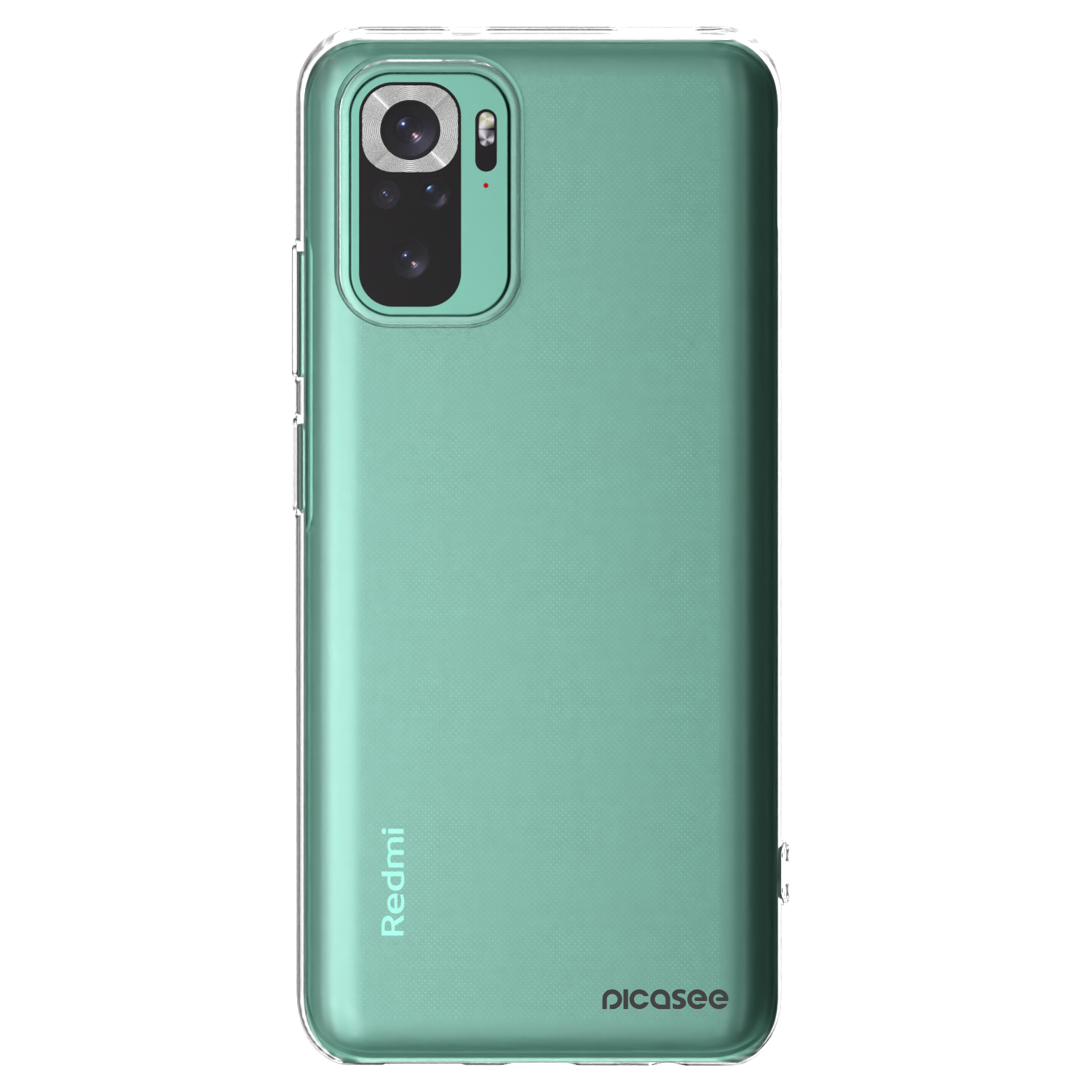 Picasee silikonska prozirna maskica za Xiaomi Redmi Note 10 Pro - Clear
