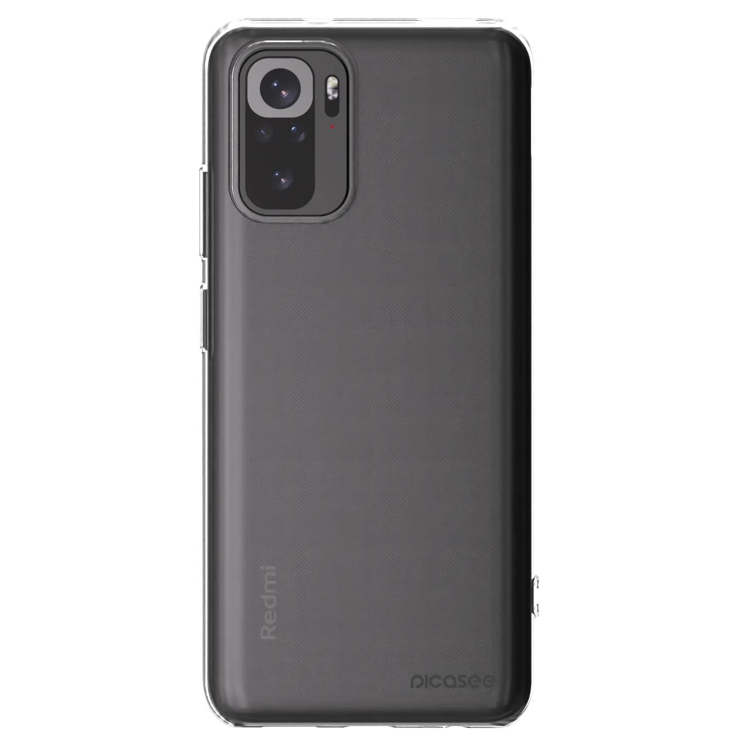 Picasee silikonska prozirna maskica za Xiaomi Redmi Note 10S - Clear