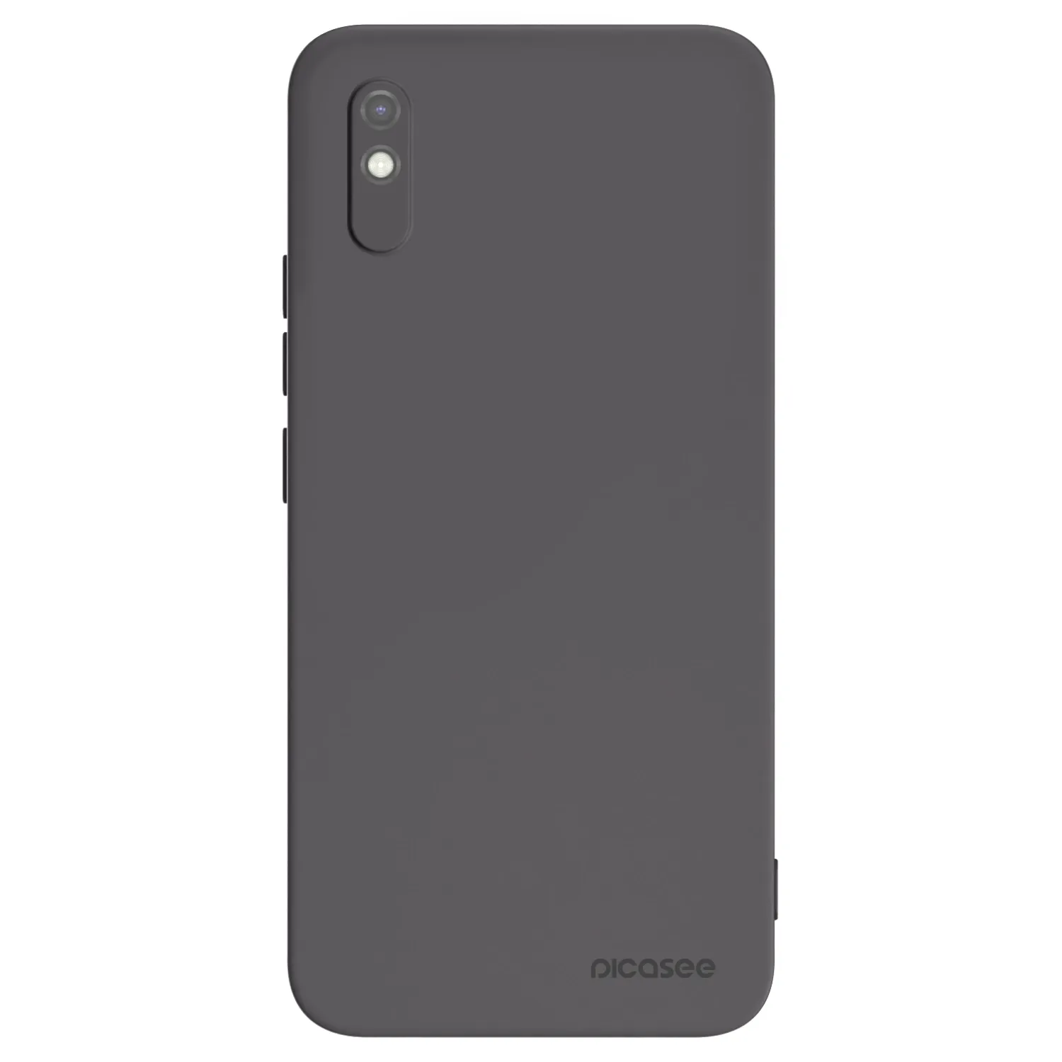 Picasee crna silikonska maskica za Xiaomi Redmi 9AT - Clear