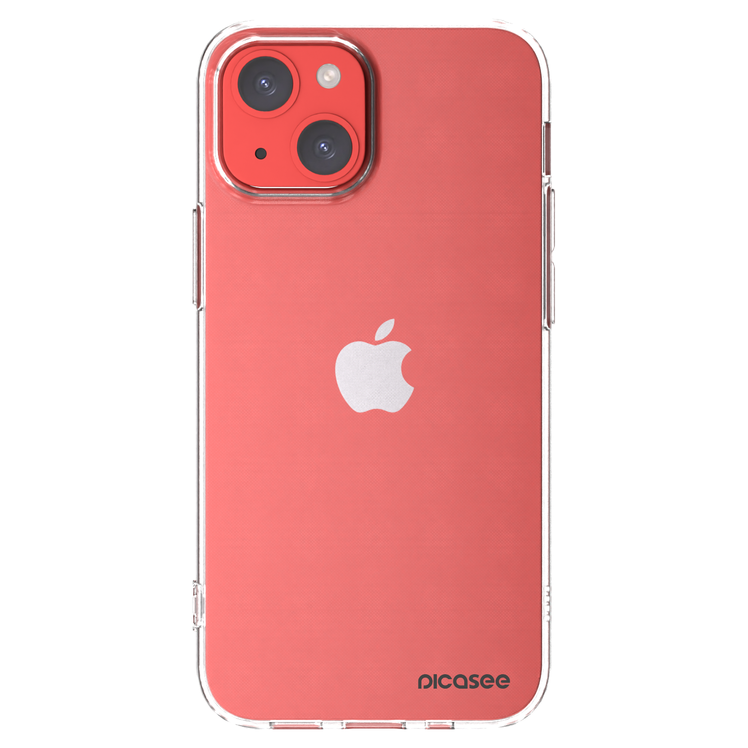 Picasee silikonska prozirna maskica za Apple iPhone 13 mini - Clear