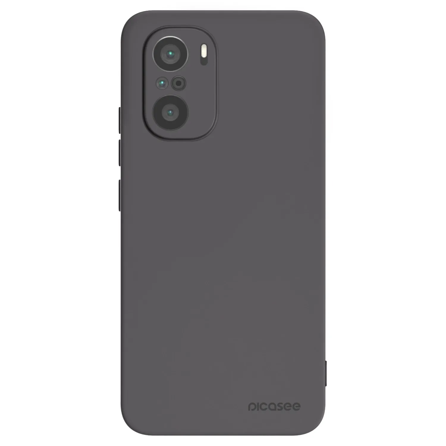 Picasee crna silikonska maskica za Xiaomi Poco F3 - Clear