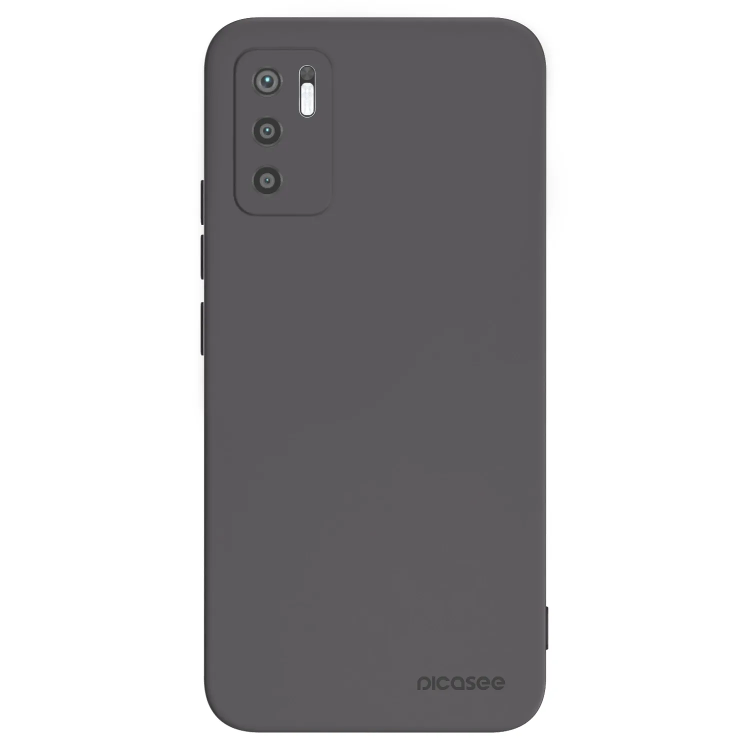 Picasee crna silikonska maskica za Xiaomi Redmi Note 10 5G - Clear