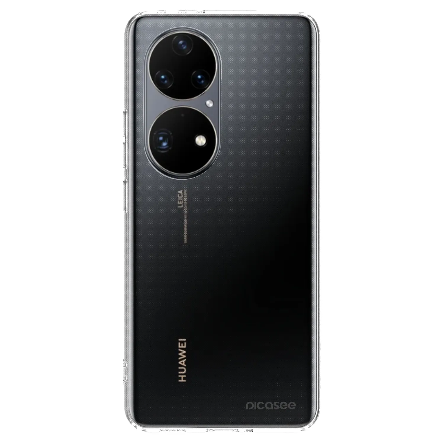 Picasee silikonska prozirna maskica za Huawei P50 - Clear