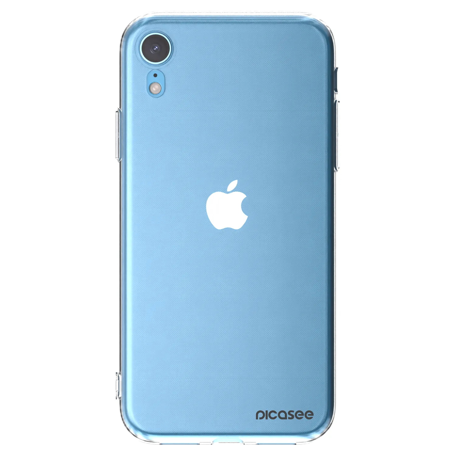 Picasee silikonska prozirna maskica za Apple iPhone XR - Clear