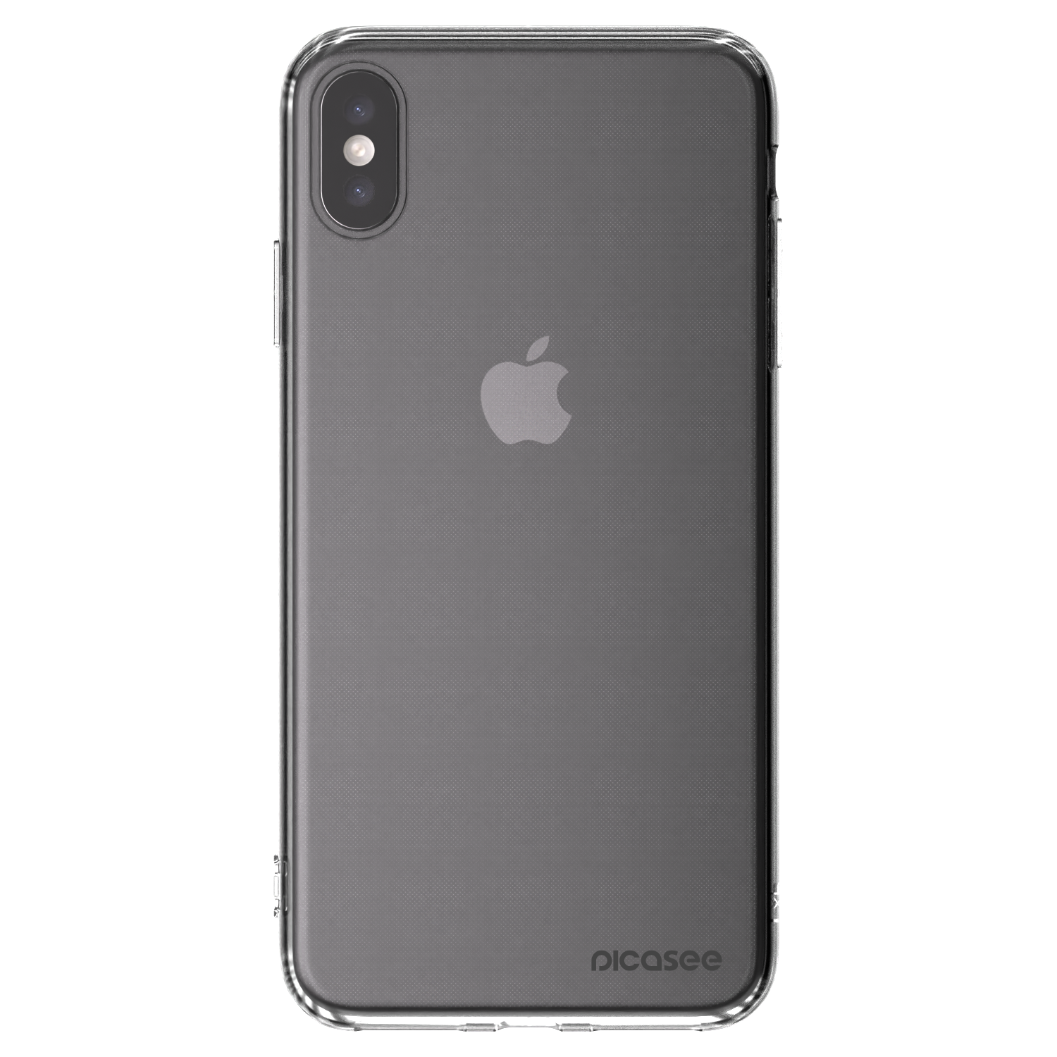 Picasee silikonska prozirna maskica za Apple iPhone XS Max - Clear