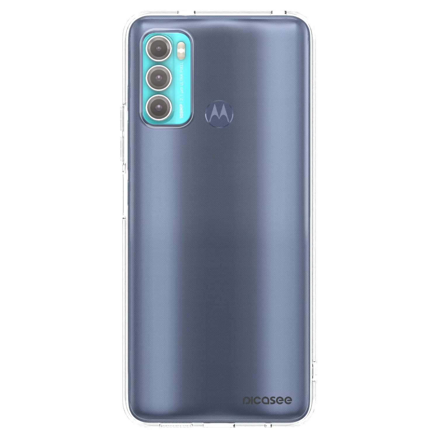 Picasee silikonska prozirna maskica za Motorola Moto G60 - Clear