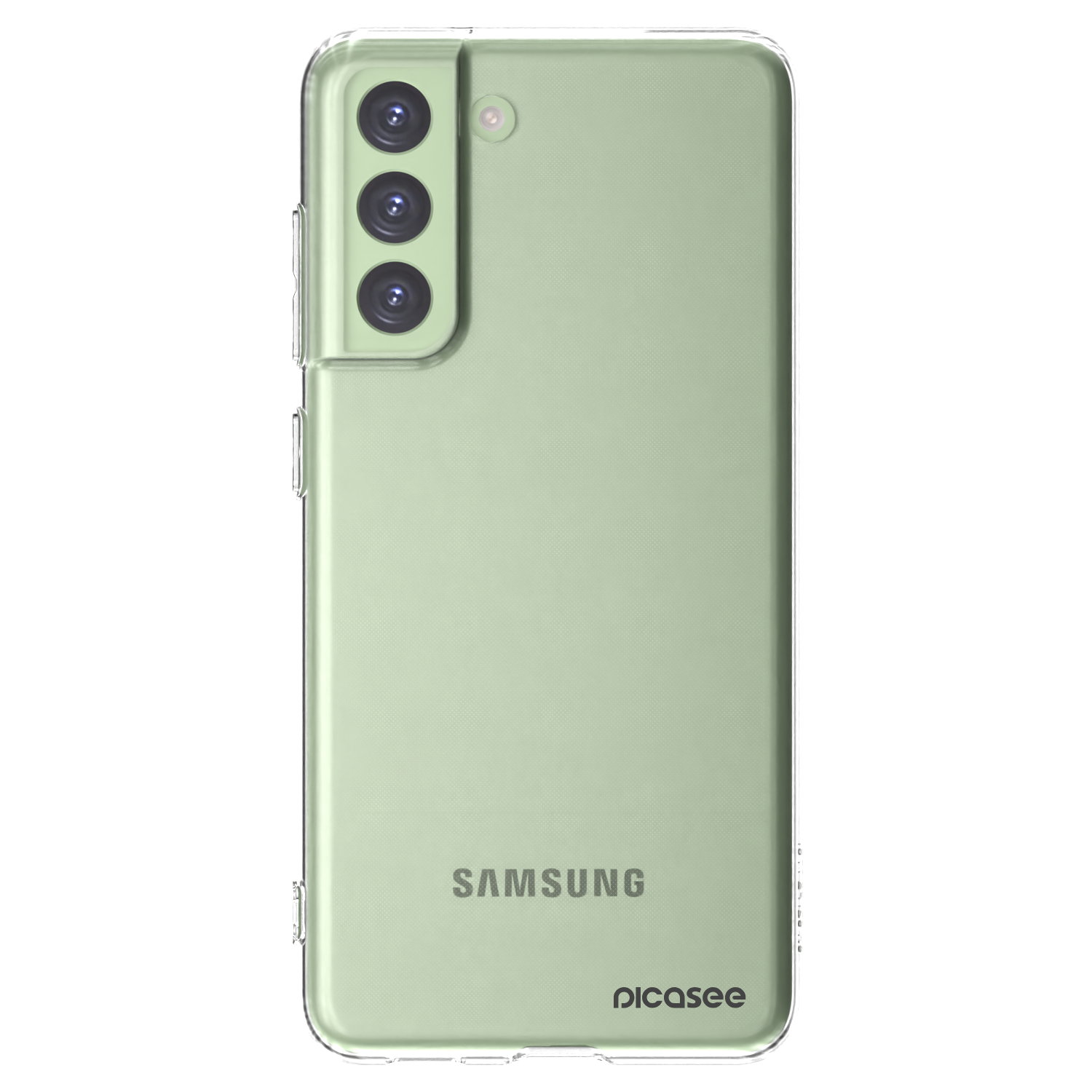 Picasee silikonska prozirna maskica za Samsung Galaxy S21 FE 5G - Clear