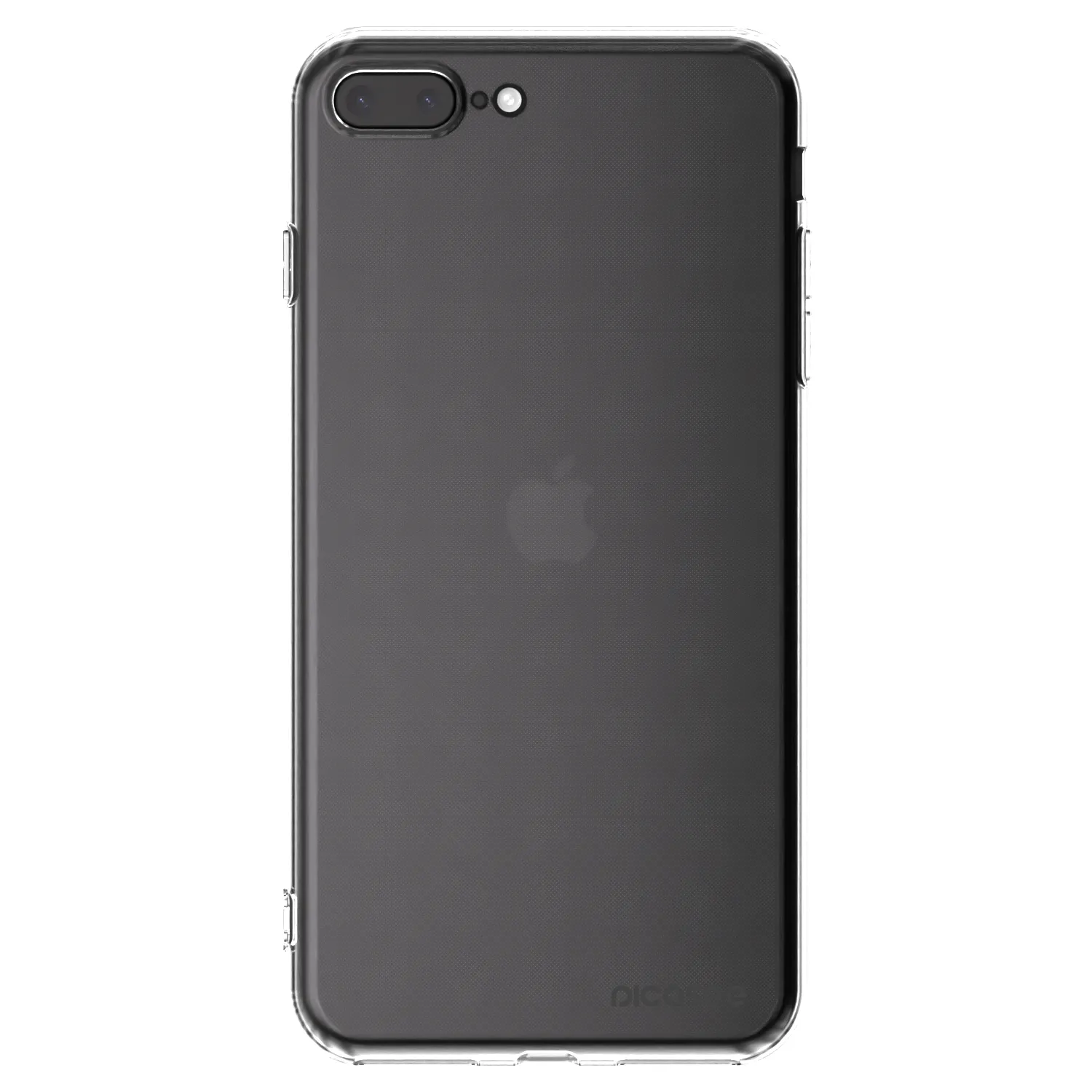 Picasee silikonska prozirna maskica za Apple iPhone 7 Plus - Clear