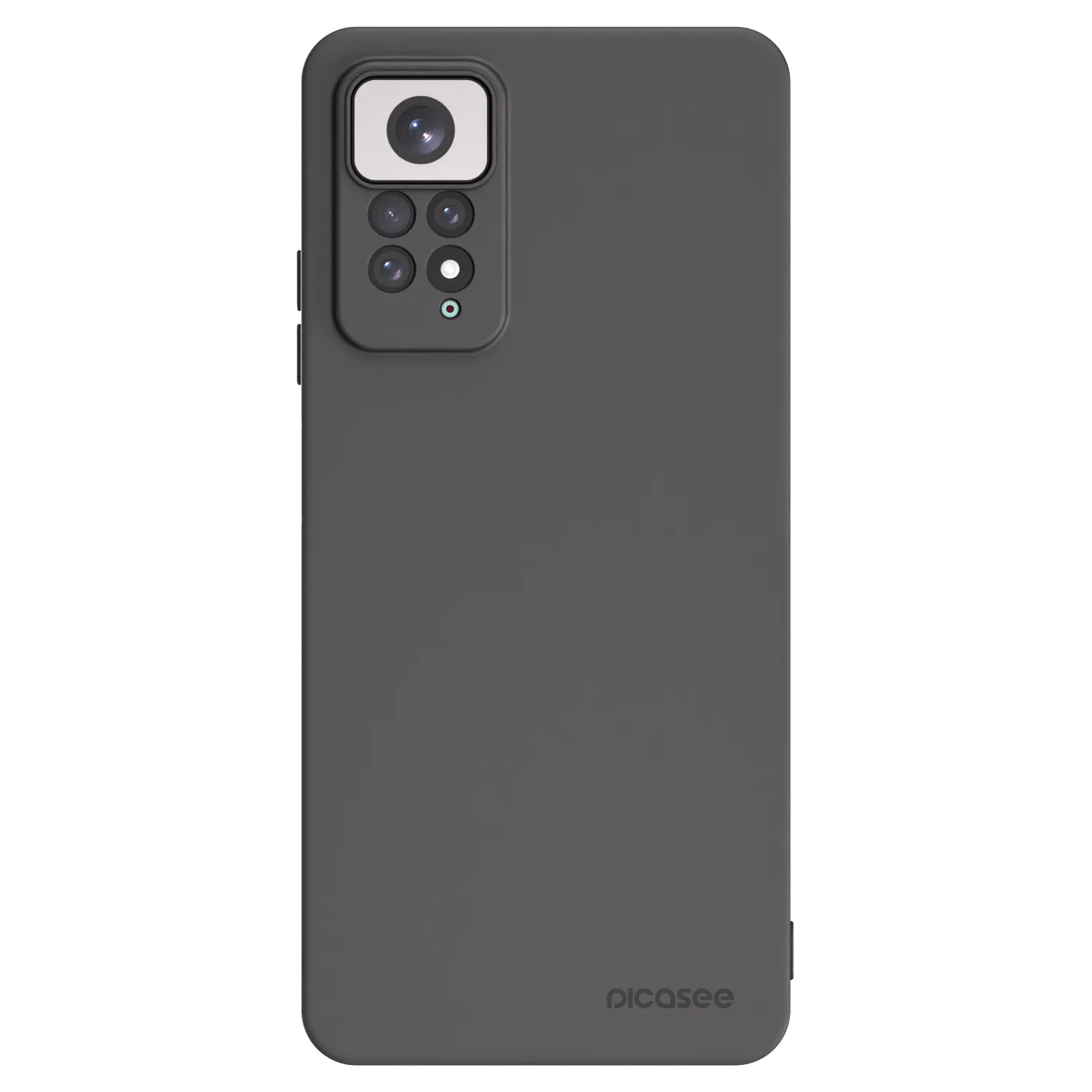 Picasee crna silikonska maskica za Xiaomi Redmi Note 11 - Clear