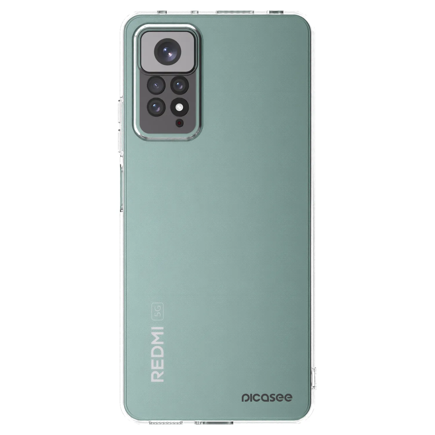 Picasee silikonska prozirna maskica za Xiaomi Redmi Note 11 - Clear
