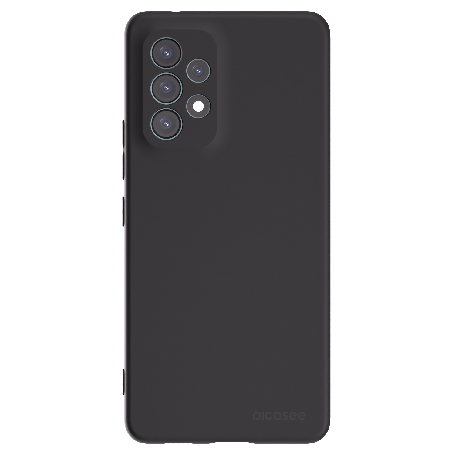 Picasee crna silikonska maskica za Samsung Galaxy A53 5G A536 - Clear