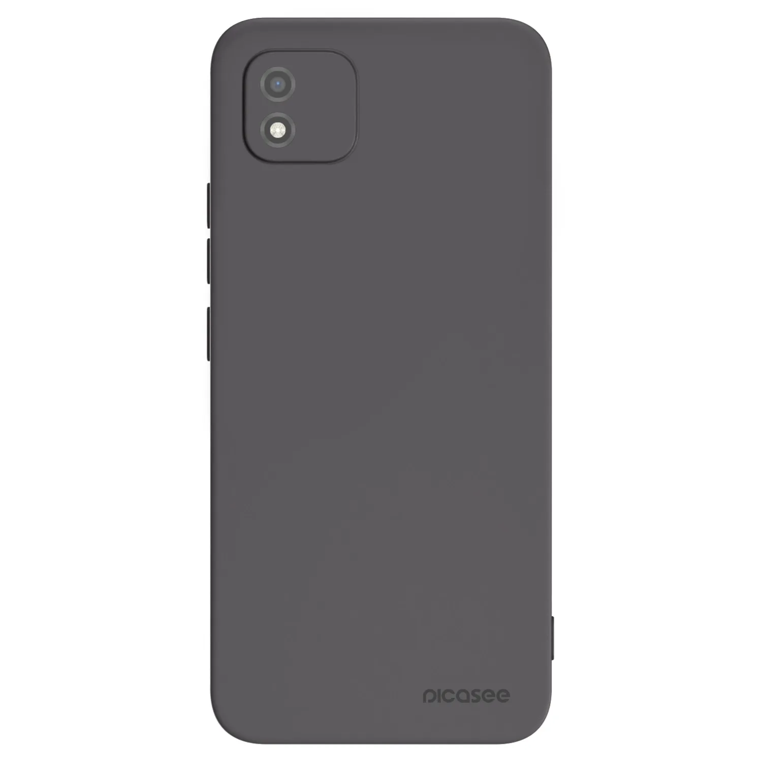 Picasee crna silikonska maskica za Realme C11 (2021) - Clear