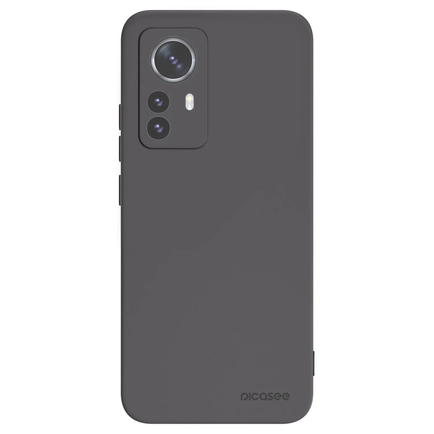 Picasee crna silikonska maskica za Xiaomi 12 Pro - Clear