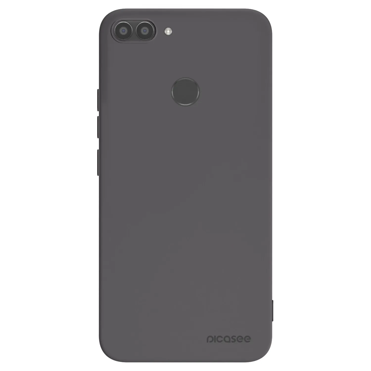 Picasee crna silikonska maskica za Huawei P Smart - Clear