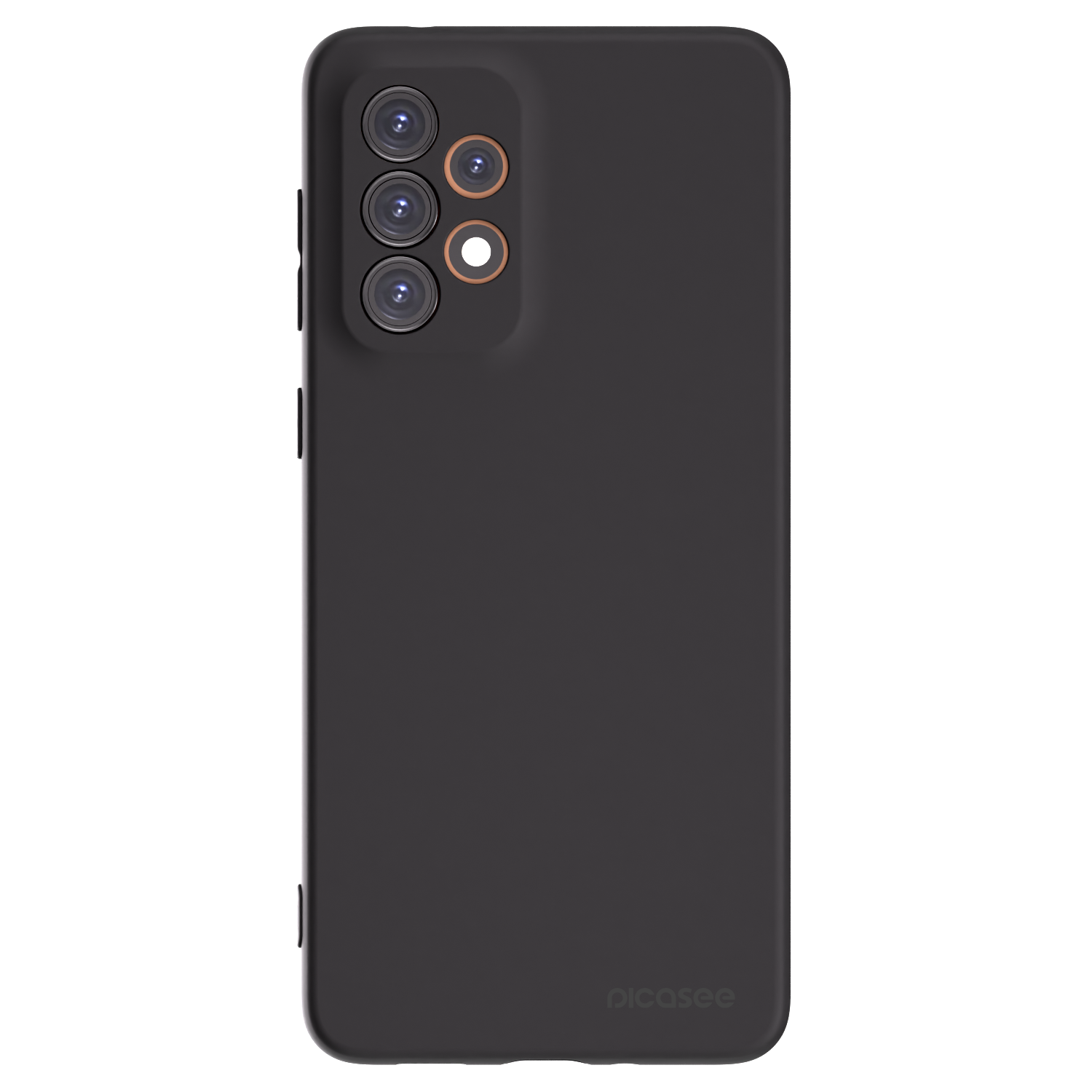 Picasee crna silikonska maskica za Samsung Galaxy A33 5G A336 - Clear