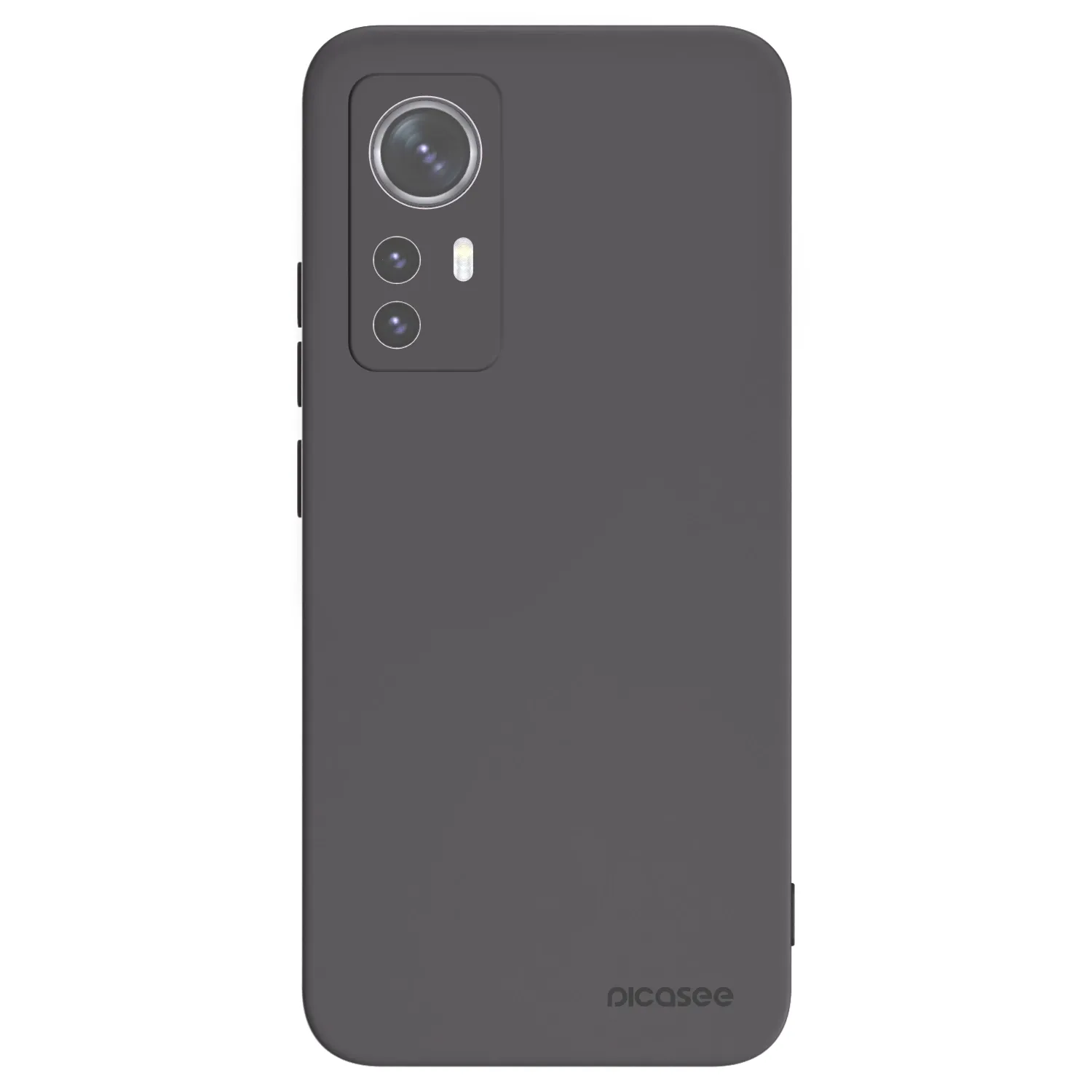 Picasee crna silikonska maskica za Xiaomi 12X - Clear