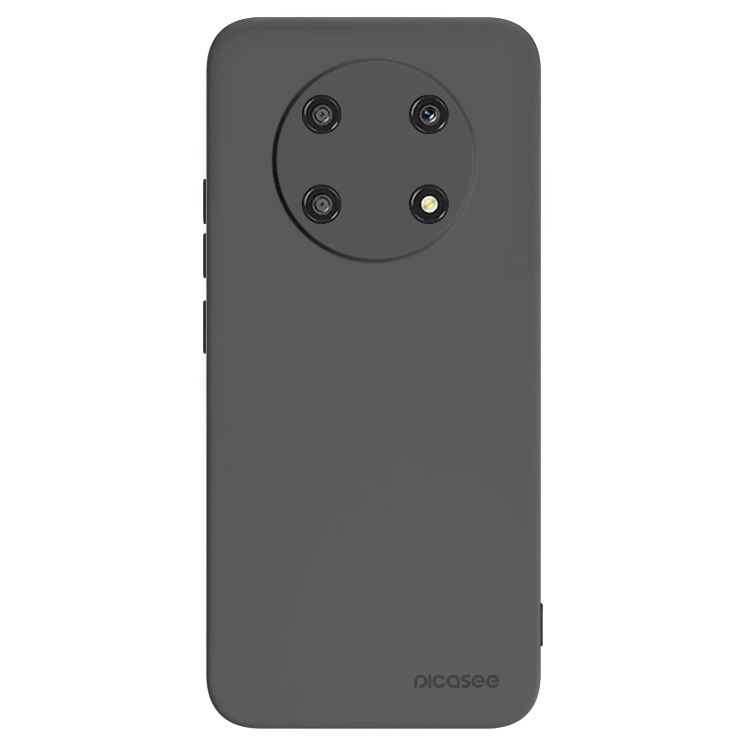 Picasee crna silikonska maskica za Honor Magic4 Lite 5G - Clear