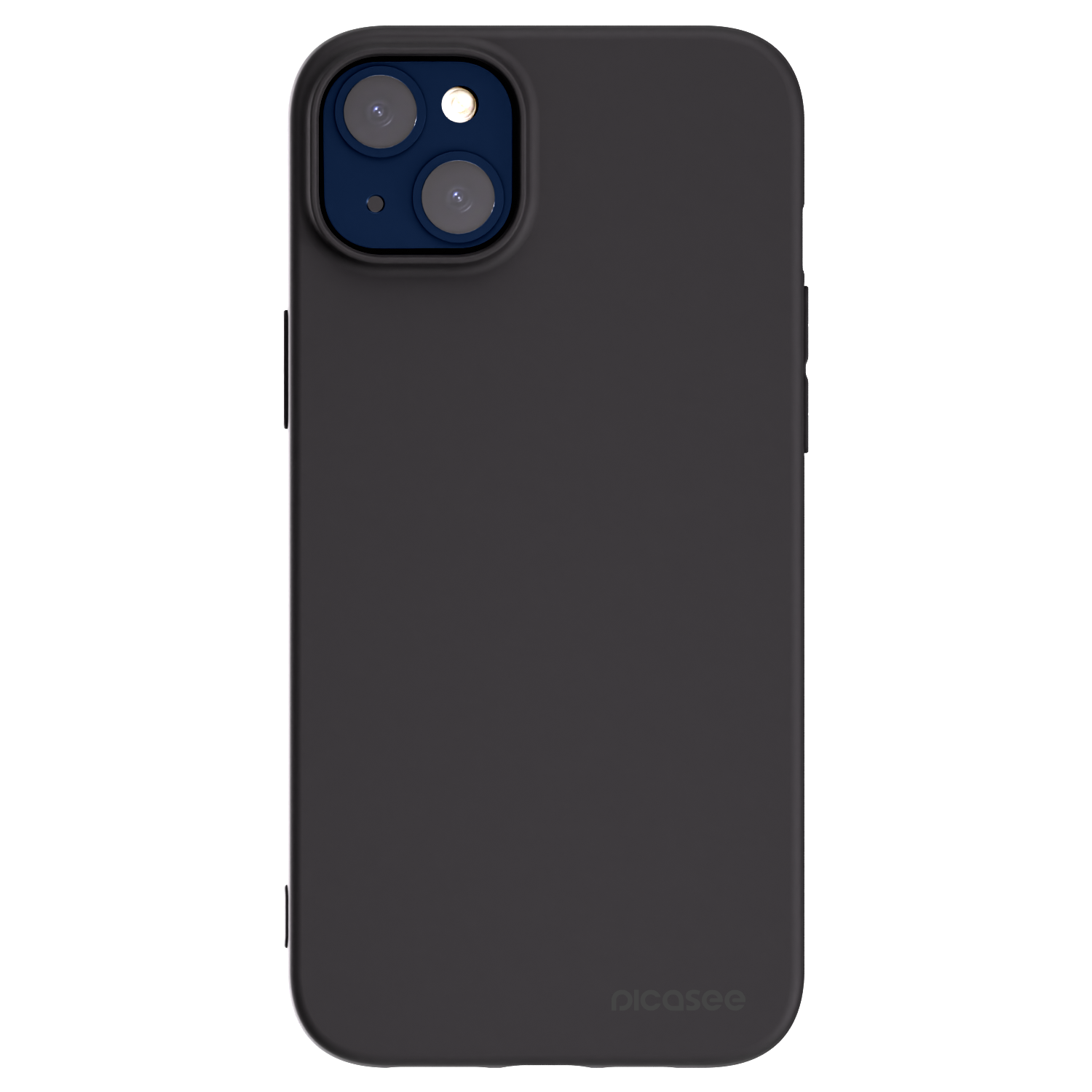 Picasee crna silikonska maskica za Apple iPhone 14 Plus - Clear